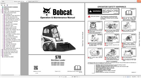 operators manual for skid steer tractor|skid steer manuals free.